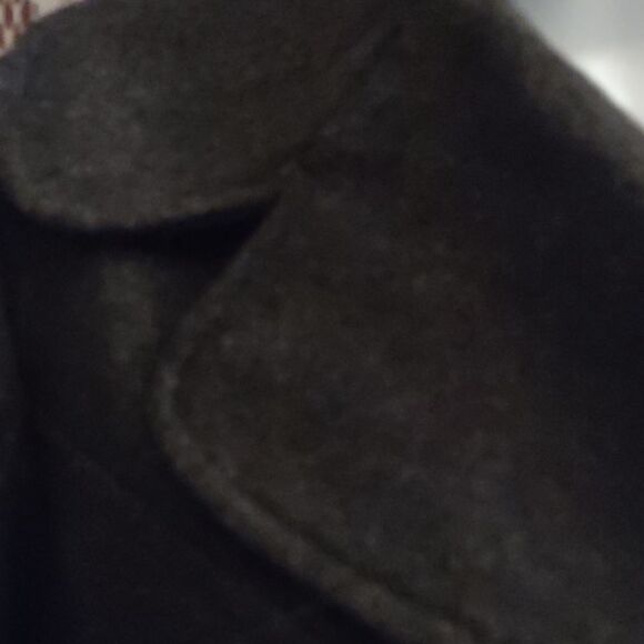 Guess Women's Sz S Classic Black Jacket double-breasted wool blend - Picture 4 of 12